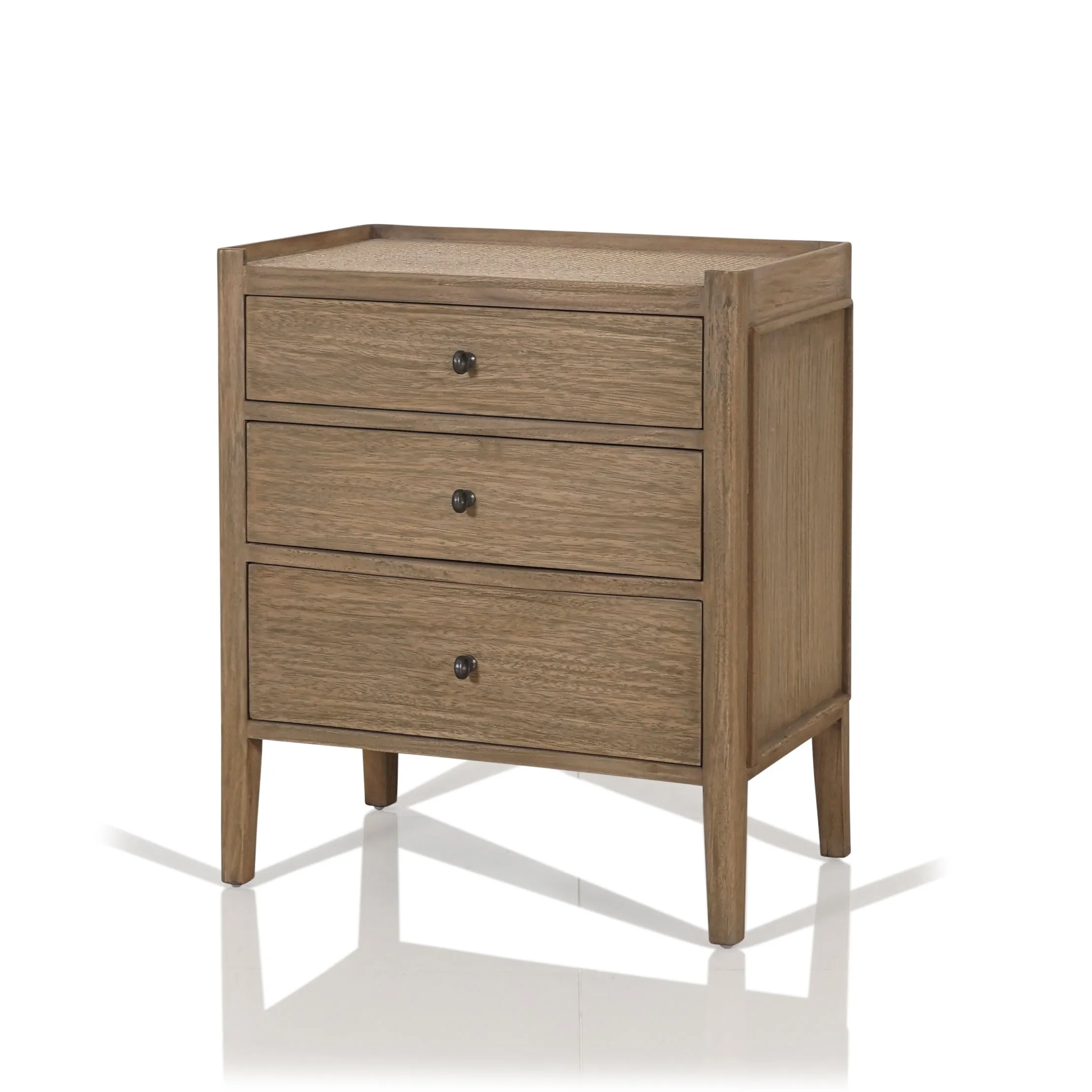 Savannah 3 drawer bedside - Wholesale