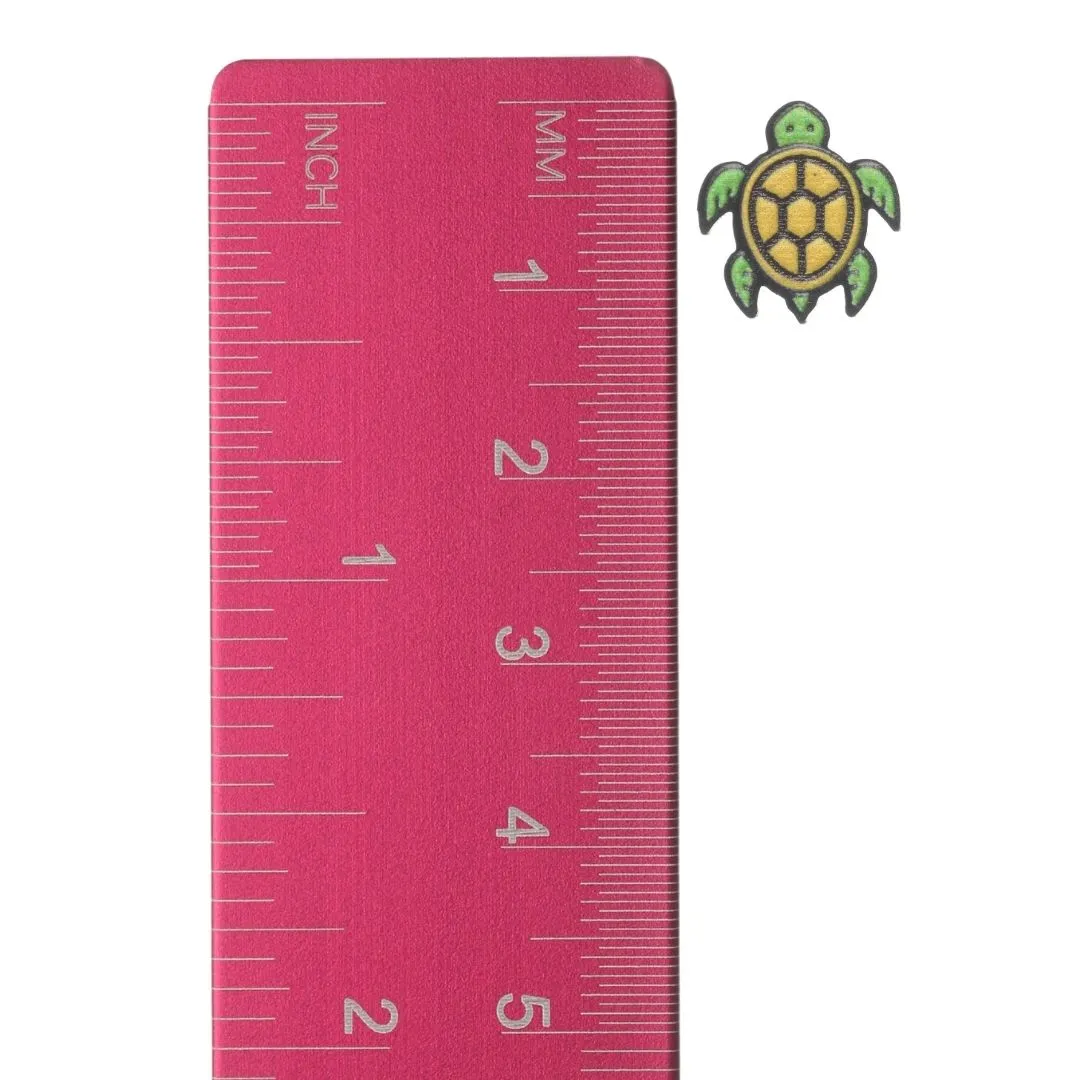 Sea Turtle Studs Hypoallergenic Earrings for Sensitive Ears Made with Plastic Posts