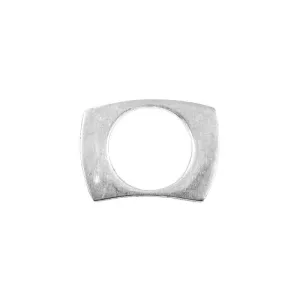 Silver Plated Flat Ring