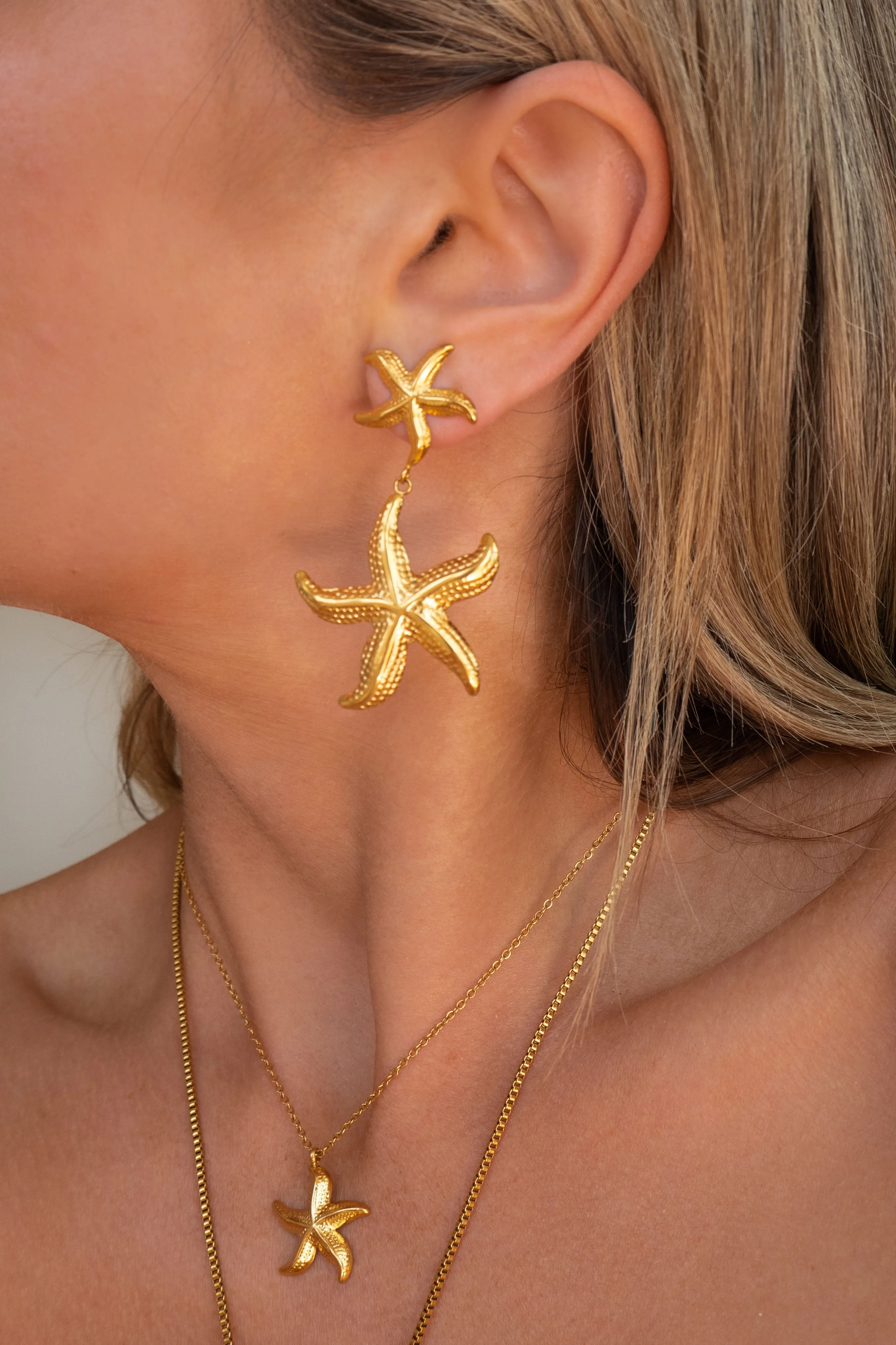 Starfish Earrings | Large