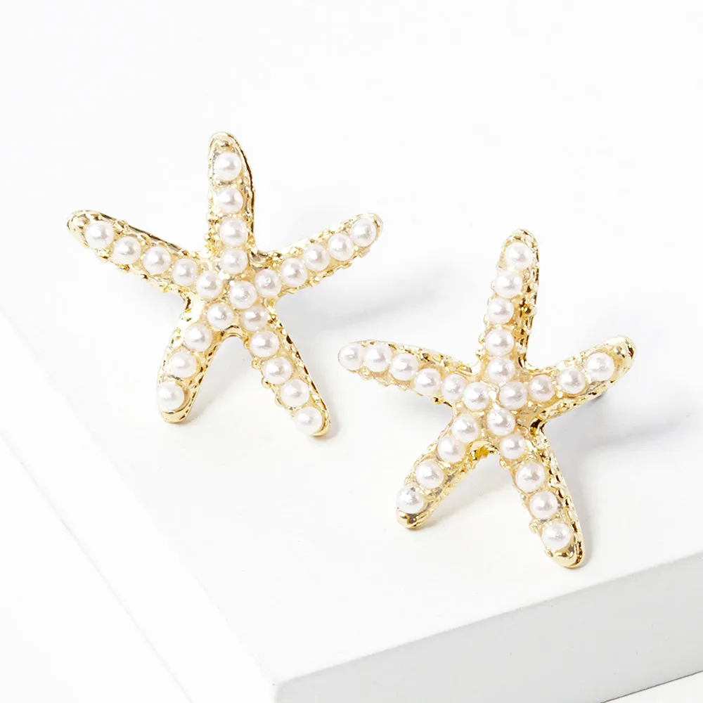 Starfish Stud Earrings