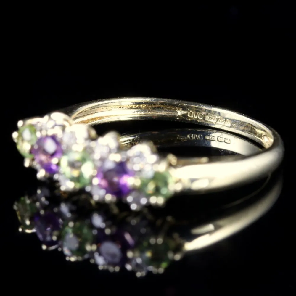 Suffragette 9Ct Gold Ring
