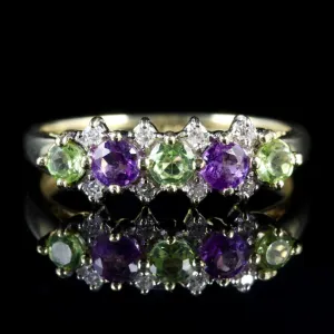 Suffragette 9Ct Gold Ring