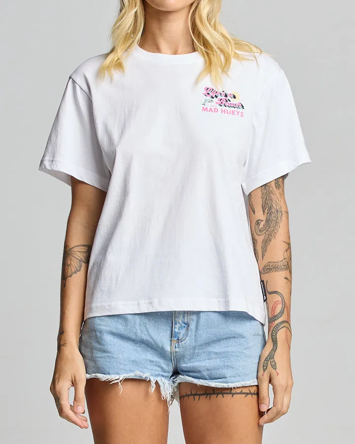 The Mad Hueys LIFES A BEACH | WOMENS SS TEE