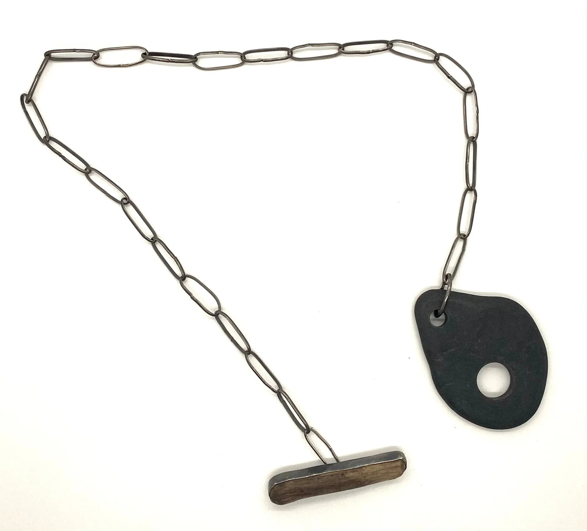 Toggle Rock & Driftwood Necklace