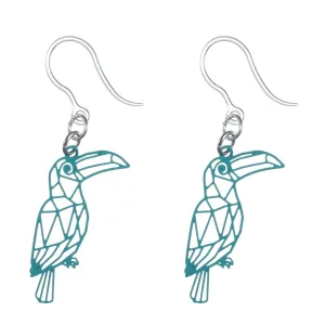 Toucan Dangles Hypoallergenic Earrings for Sensitive Ears Made with Plastic Posts