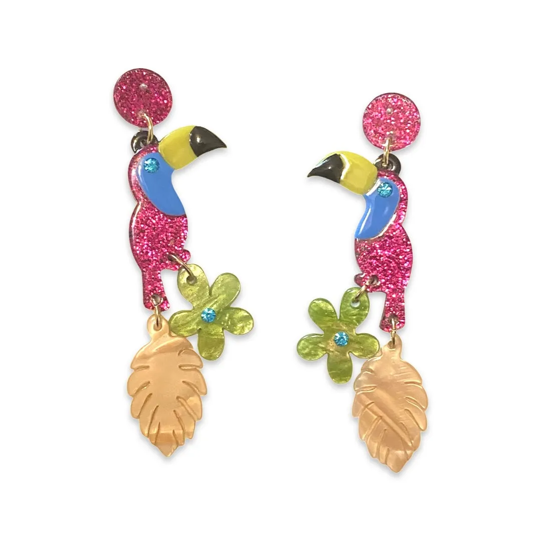 Toucan Earrings