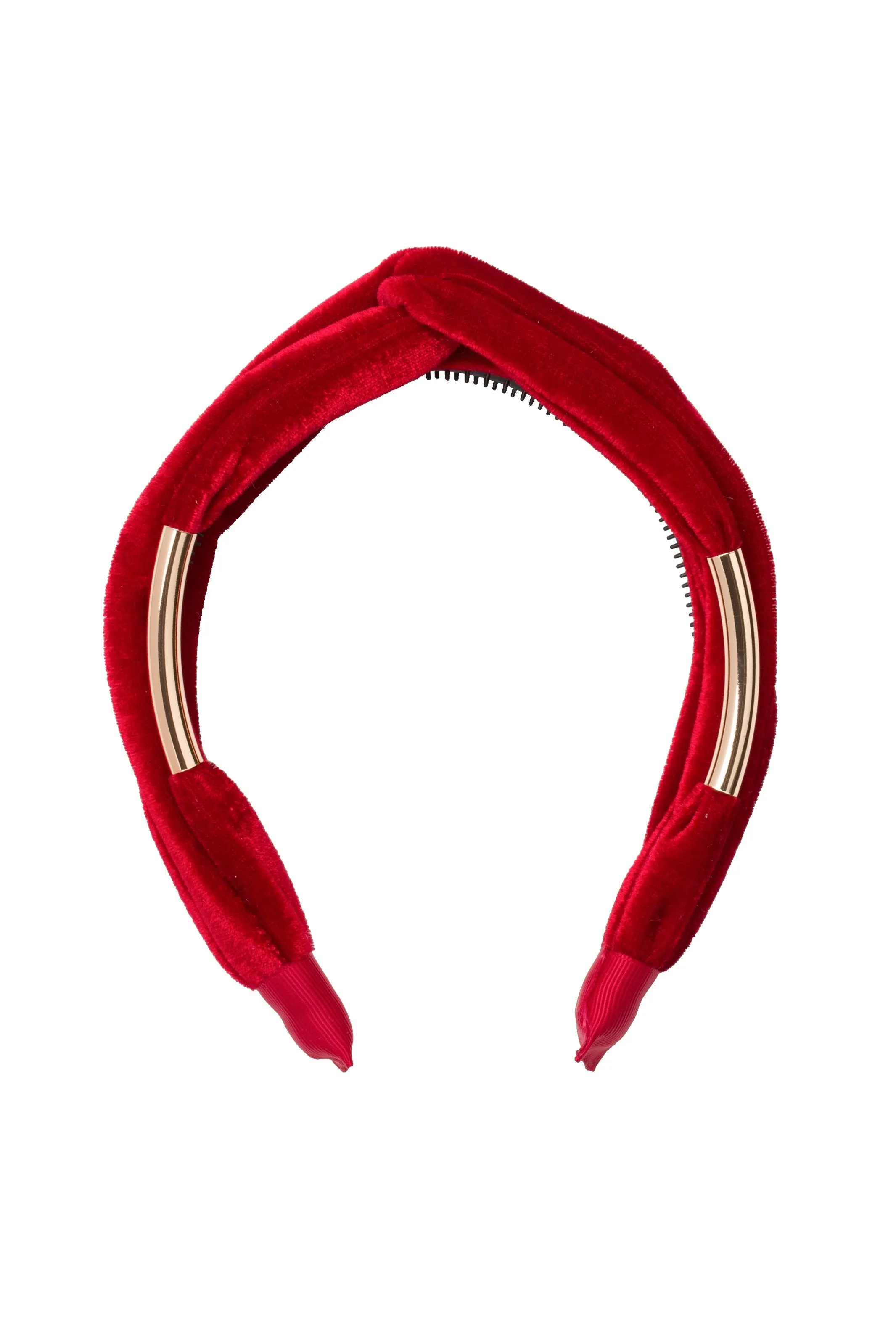 Tubular Headband - Red Velvet